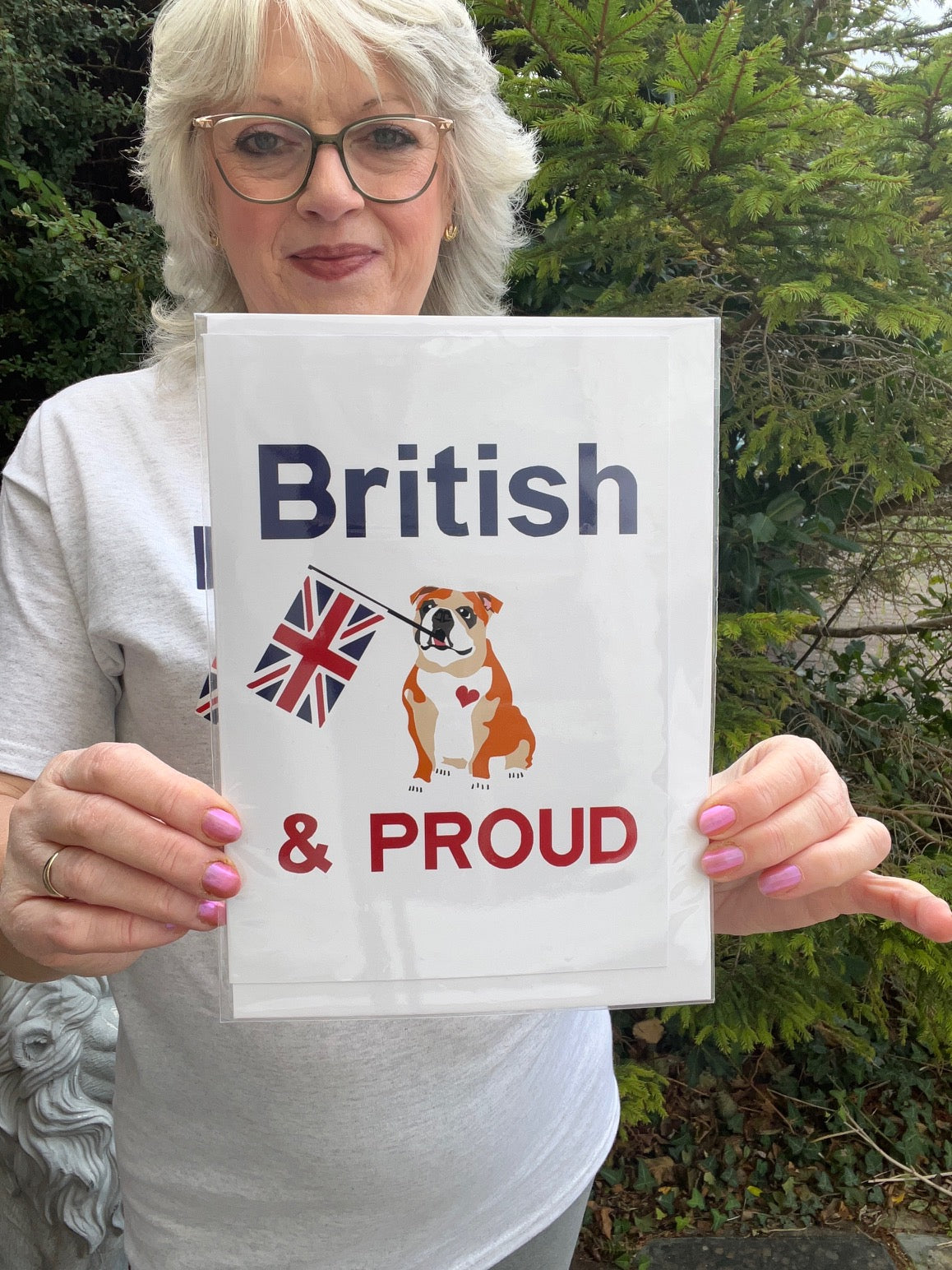 British Bag and Card Gift Set