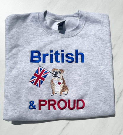 British and Proud Sweatshirt