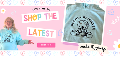Golden Retriever Hoodie - Beige